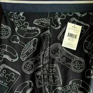2/$30 BNWT Size 2XL George Men's Jersey Pajama Pant Gamer Print 100% Cotton